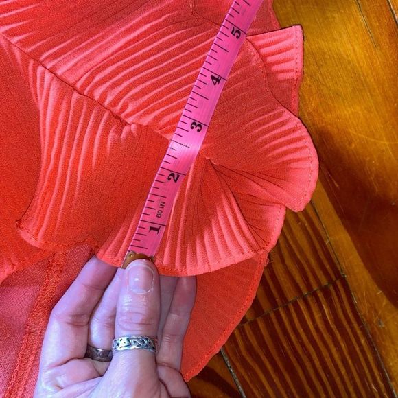 Double Zero Beige Cream and Orange Romper Size Large, Perfect for Summer! - Picture 5 of 12